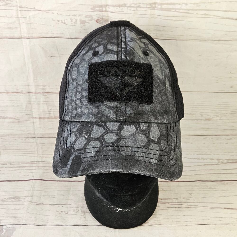 Condor TCM-023 Tactical Mesh Back Hat Men's One Size Kryptek Typhon Black